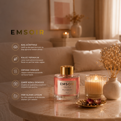 EMSOIR – SCENT No.01 | Eau d’Ambiance Sakura Çubuklu Oda Kokusu