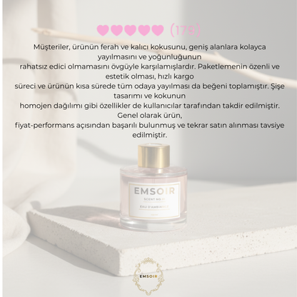 EMSOIR – SCENT No.01 | Eau d’Ambiance Sakura Çubuklu Oda Kokusu