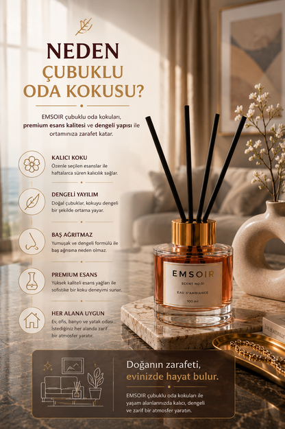 EMSOIR – SAKURA Çubuklu Oda Kokusu